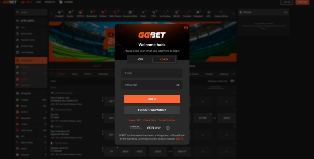 GGBet Login – A Step-by-Step Guide to Accessing Your Account